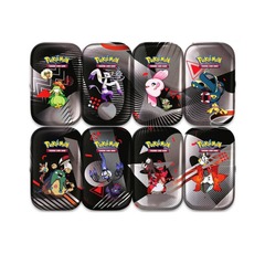Unova mini tin collection - 1 tin with 8 different art style